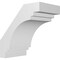 Ekena Millwork 5-in. W x 8-in. D x 8-in. H Pescadero Architectural Grade PVC Knee Brace BRCP05X08X08PEC - alternate 1